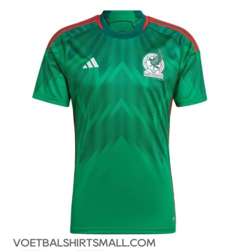 Mexico Voetbalkleding Thuisshirt WK 2022 Korte Mouwen